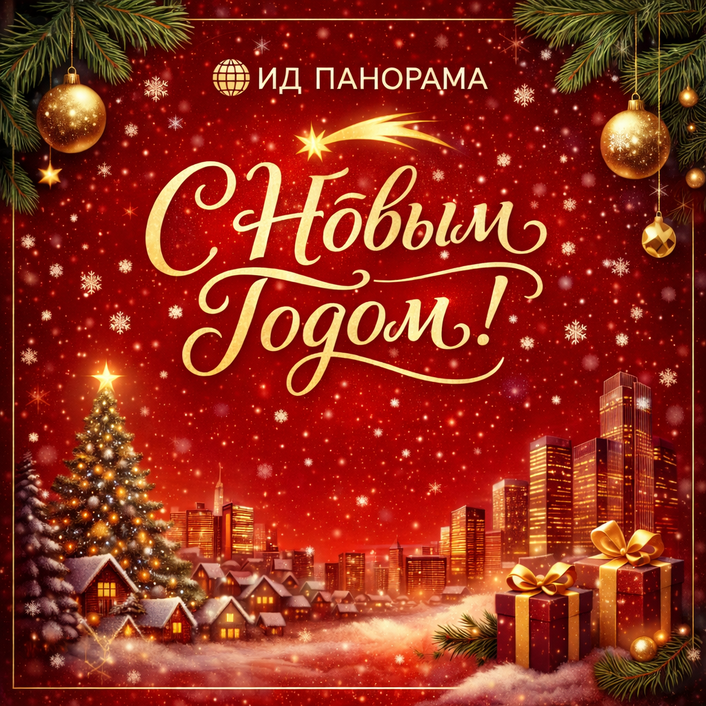 С наступающим Новым Годом!
