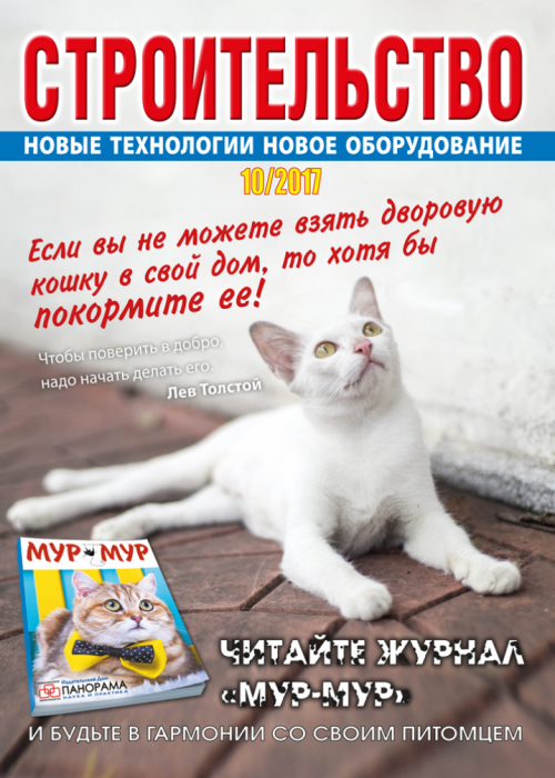 Строительство: новые технологии - новое оборудование, № 10, 2017