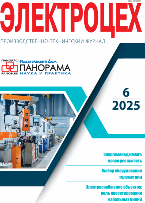 Электроцех, № 6, 2025